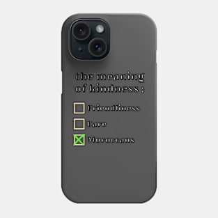 morocco kindness Phone Case