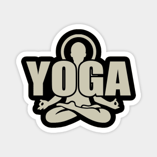 Minimalist Yoga Master Magnet