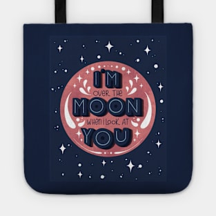 Over the Moon Poster Tote