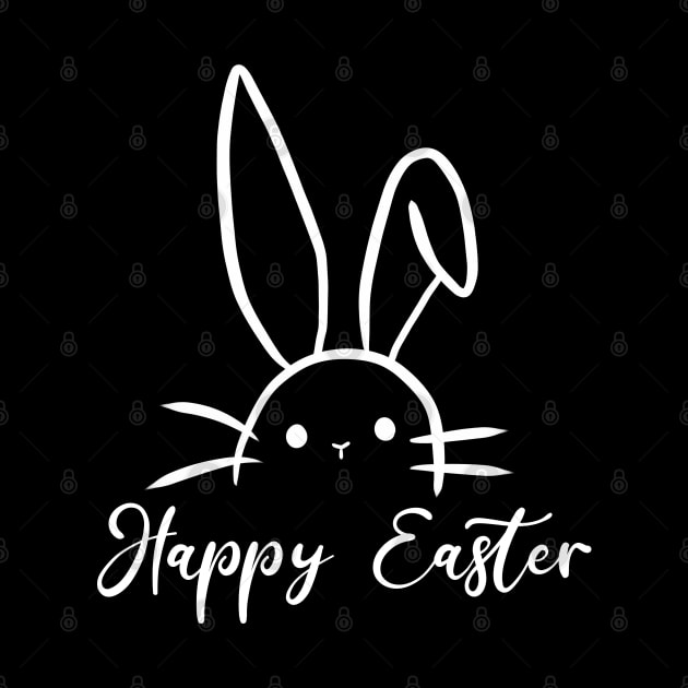 Happy easter simple design by Yarafantasyart