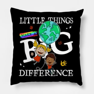 ThanksGiving - Kindness Children - Little things make a big difference Pillow