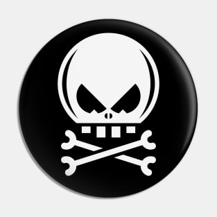 Skull And Crossbones / Jolly Roger (Graphic) Pin