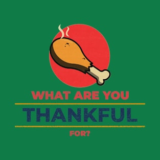 What Are You Thankful For? T-Shirt