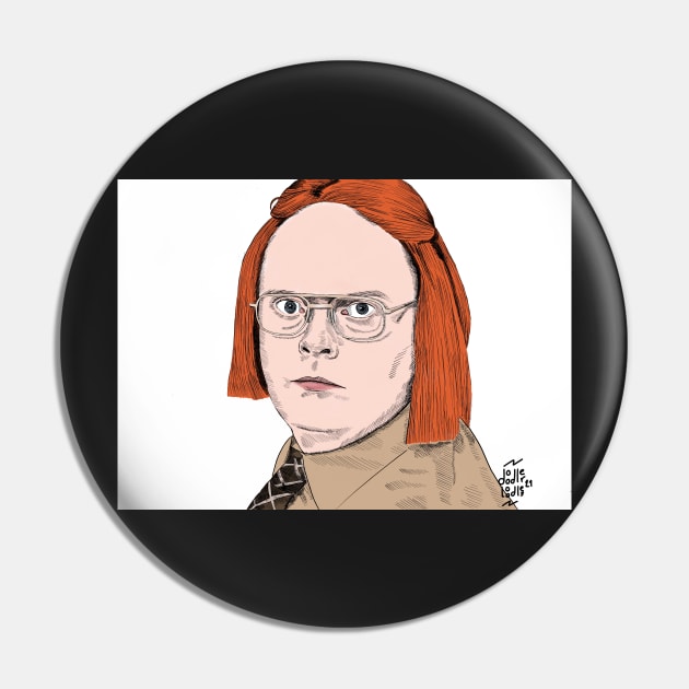 Dwight schrute as Meredith. Pin by DoodlerLoodles