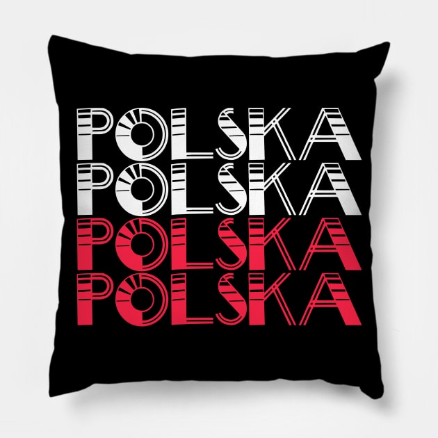 Polska - Poland Pillow by Slavstuff