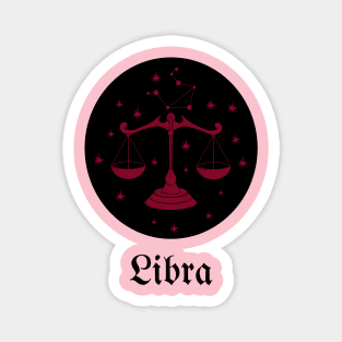 LIBRA ZODIAC SIGN Magnet