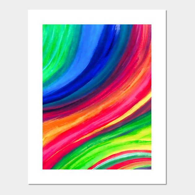 Rainbow Painting Rainbow Posters And Art Prints Teepublic Au