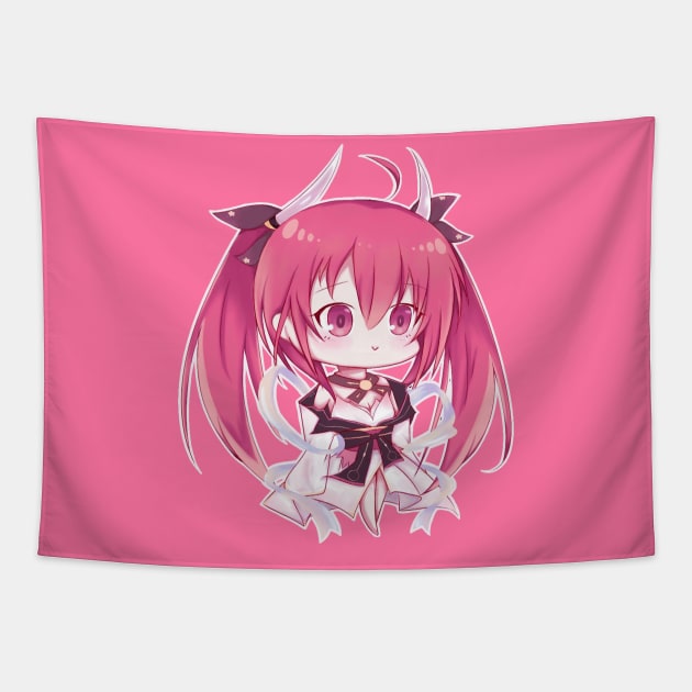 Itsuka Kotori From Date-a-Live Spirit-pledge Tapestry by AbdsamadDEV