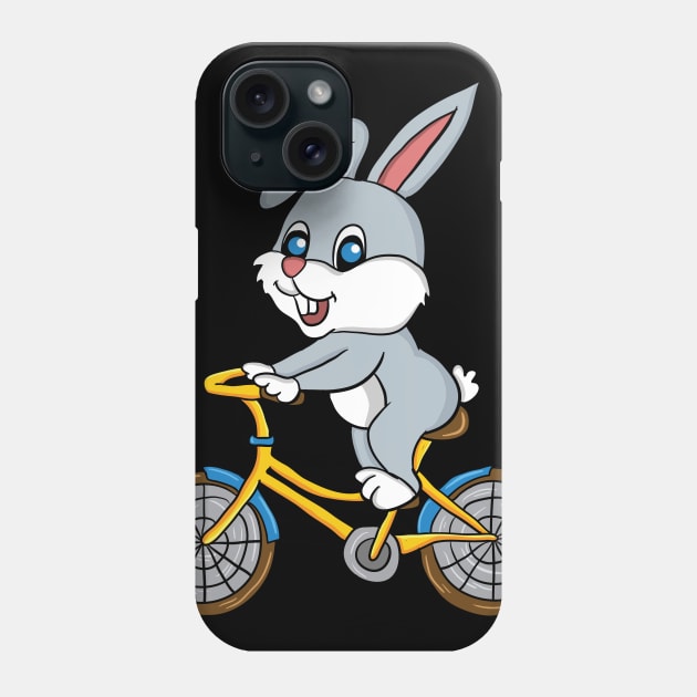 Funny Easter Shirt I Bunny MTB Rabbit biking Phone Case by biNutz