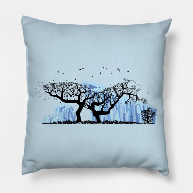 Scrat Tree Pillow by 2mz