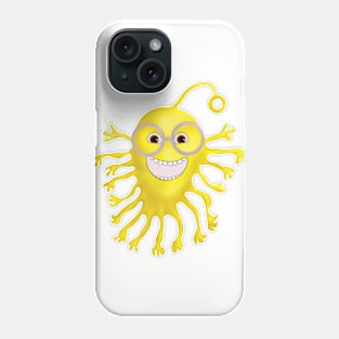 Yellow Gum creature Phone Case