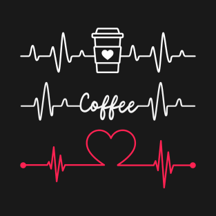 THE COFFEE HEARTBEAT T-Shirt