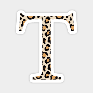 Tau Cheetah Letter Magnet