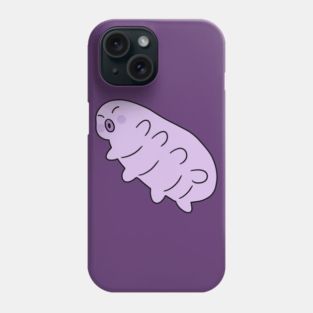 Purple Waterbear Phone Case by saradaboru