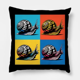 Zebra Nerite - Cool Tropical Fish Pillow