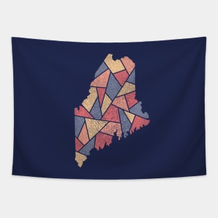 Maine Mosaic - Harbor Dawn Tapestry