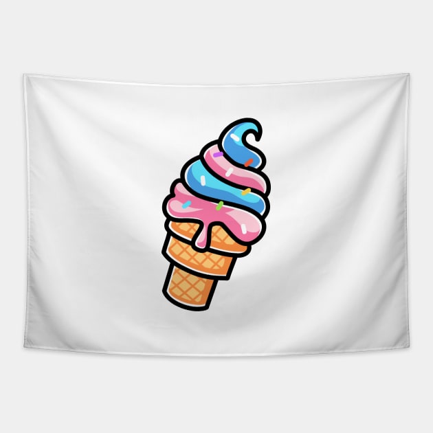 Ice Cream Tapestry by rhmnabdlrzk