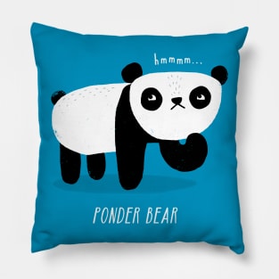 Ponder Bear Pillow