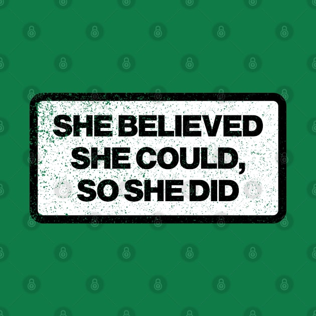 she believed she could, so she did by abstractsmile