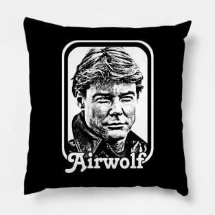 Airwolf // 80s Retro TV Fan Design Pillow