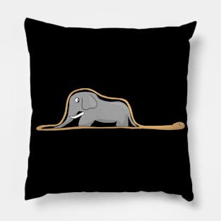 Elephant Inside Boa 2 Pillow