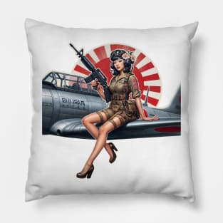 Fly Girl Pillow