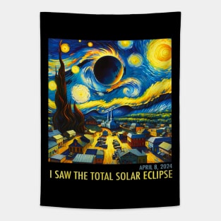 April 08, I saw the total eclipse Tapestry