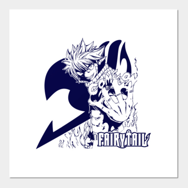 Come On Natsu Dragneel Fairy Tail Anime Anime Posters And Art Prints Teepublic