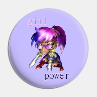 girl power chibi dnd elf Pin