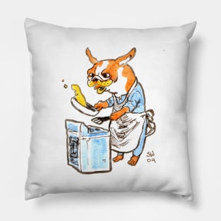 Boston Terrier Chef Pillow