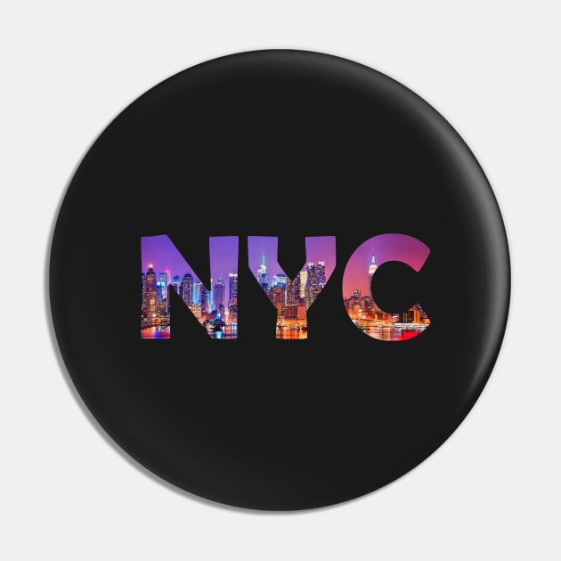 NYC Pin by AdventureFinder