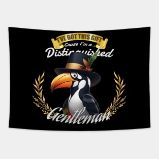 The Distinguished Tucan Gentleman Tapestry