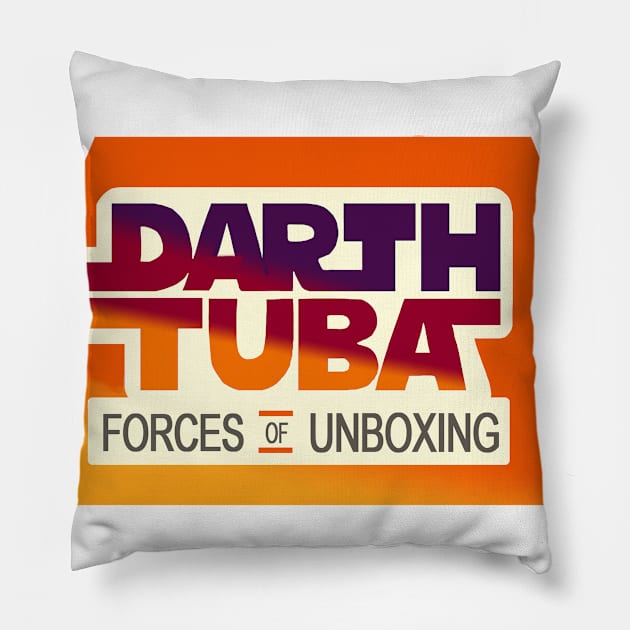 Darth Tuba Forces of Destiny Logo Pillow by Darth Tuba