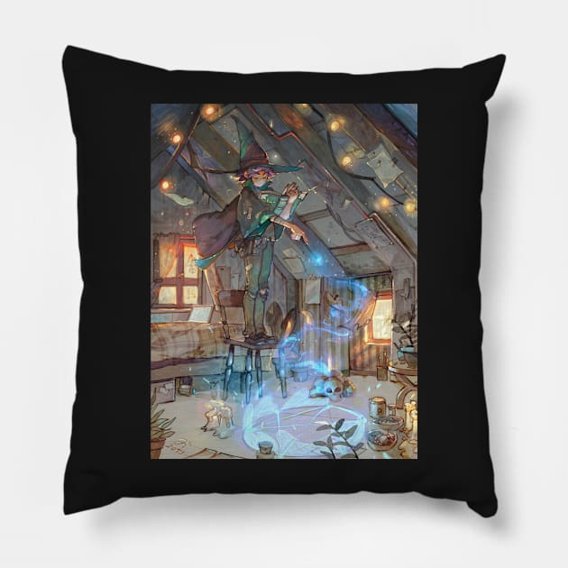 Sorcerer Pillow by SimzArt