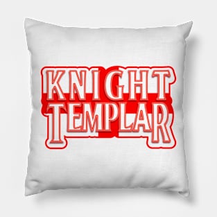 Knight Templar Pillow