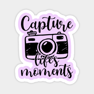 Capture Life's Moments Photography Magnet