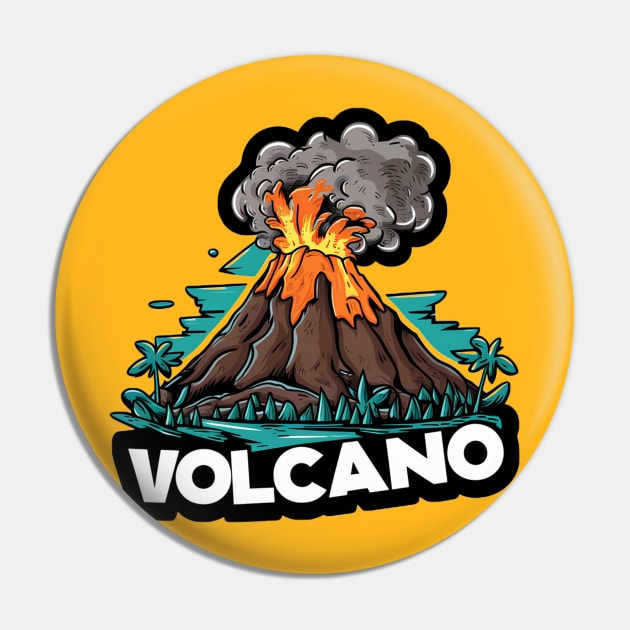 Volcano Pin by Moulezitouna