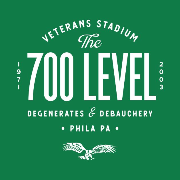 The 700 Level - Eagles Veterans Stadium by ShirtsVsSkins