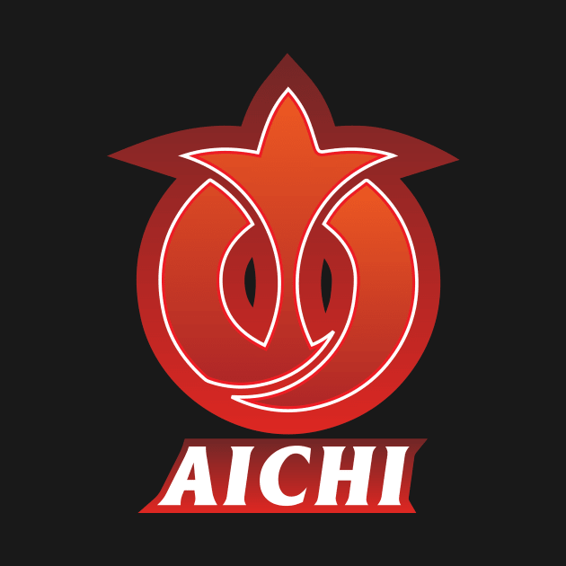 Aichi Prefecture Japanese Symbol by PsychicCat