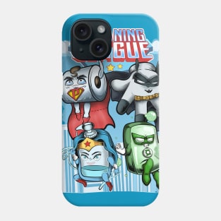 Cleaning League super hero Phone Case