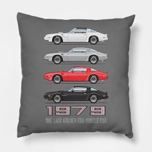 1979 trans am colors Pillow