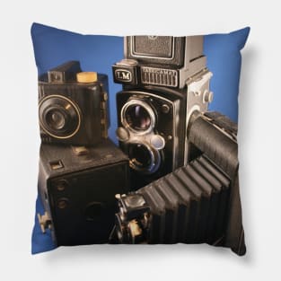 Vintage Cameras Pillow