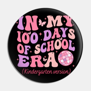 In My 100 Days of School Era, Retro Kindergarten Teacher Pin