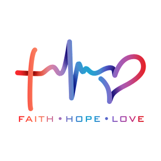 Faith Hope Love (Gradient) T-Shirt