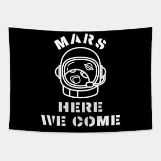 Mars Here We Come Tapestry