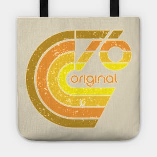 "76 original" earthtone design Tote