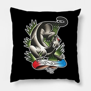 Panther Tattoo Design Pillow