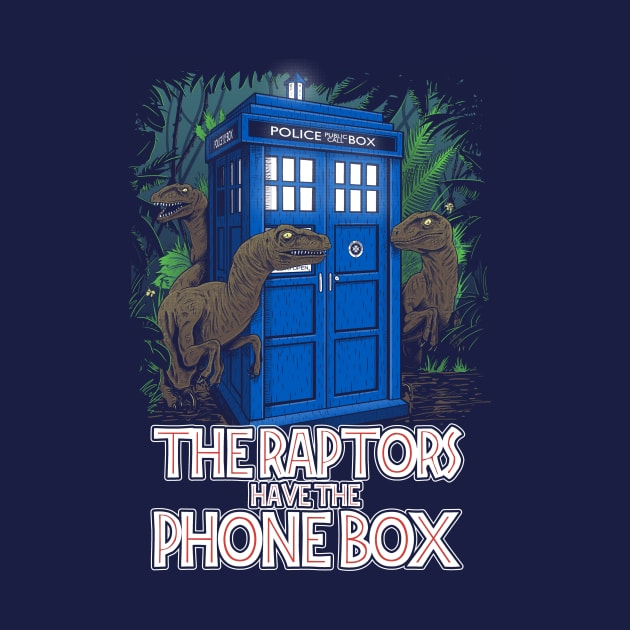 The Raptors Have the Phone Box by APSketches
