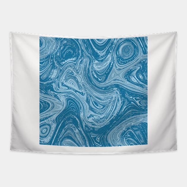 Marble Pattern Neck Gaiter Blue Marble Gator Marble Tapestry by DANPUBLIC