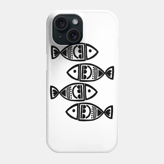 WHAT THE FISH! Phone Case by designsbygulmohar